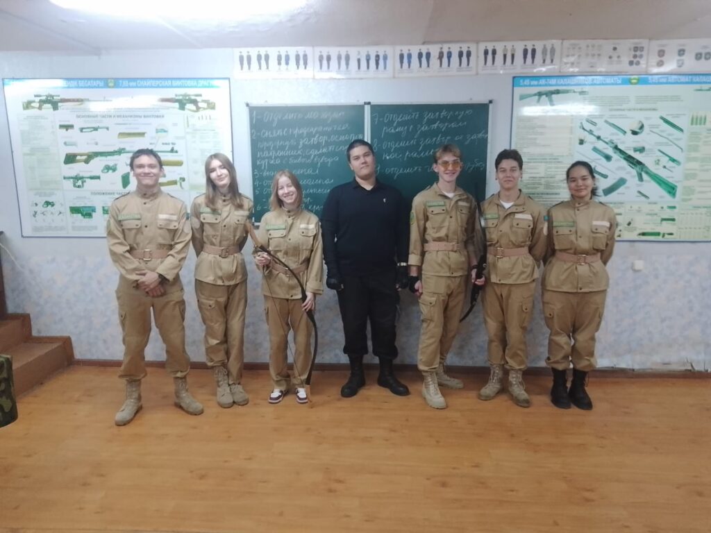 Военно-патриотический клуб «Арыстан» провёл практическое занятие по стрельбе из традиционного лука